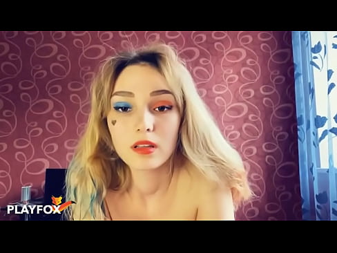 ❤️ جادو مجازي حقيقت جي چشمن مون کي هارلي ڪوئن سان جنسي طور ڏني ❤ ️❤